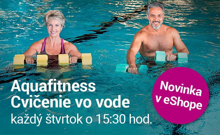 Aquafitness cvičenie vo vode